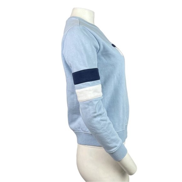 Fila Crew Neck Sweatshirt Blue / White Size S - Picture 2 of 3